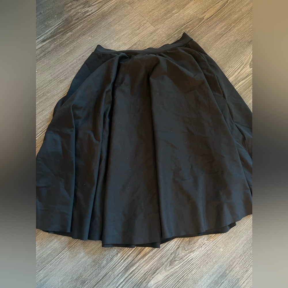 Black milk long skater skirt